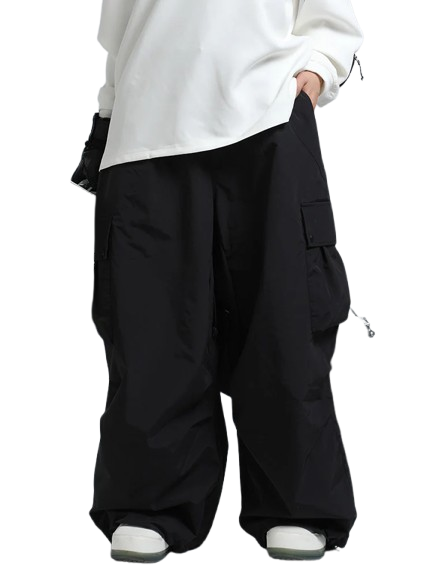 Terce Baggy Snow Pants Black